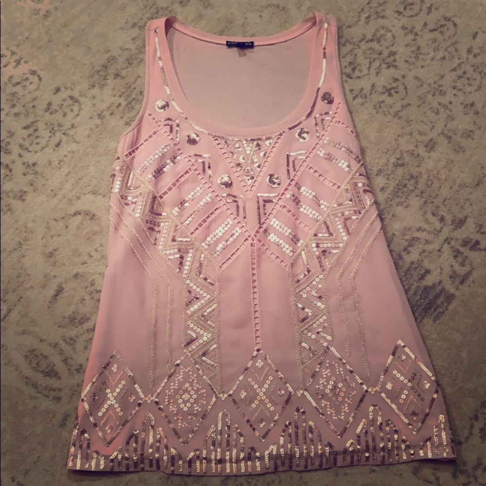 Express Sequin Tank